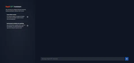 Replit GPT Assistant gallery image