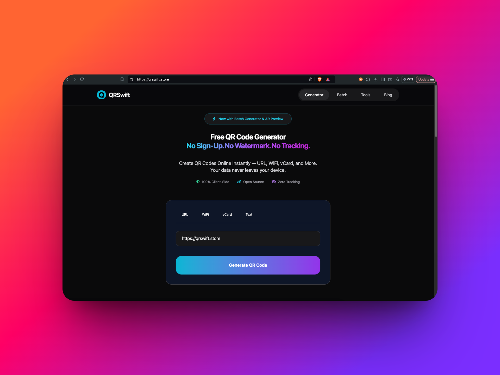QRSwift gallery image