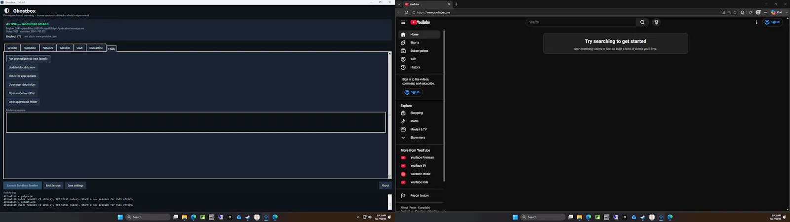 Ghostbox Browser  screenshot 7