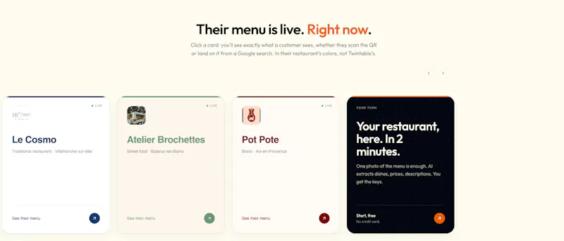 Twintable screenshot 5