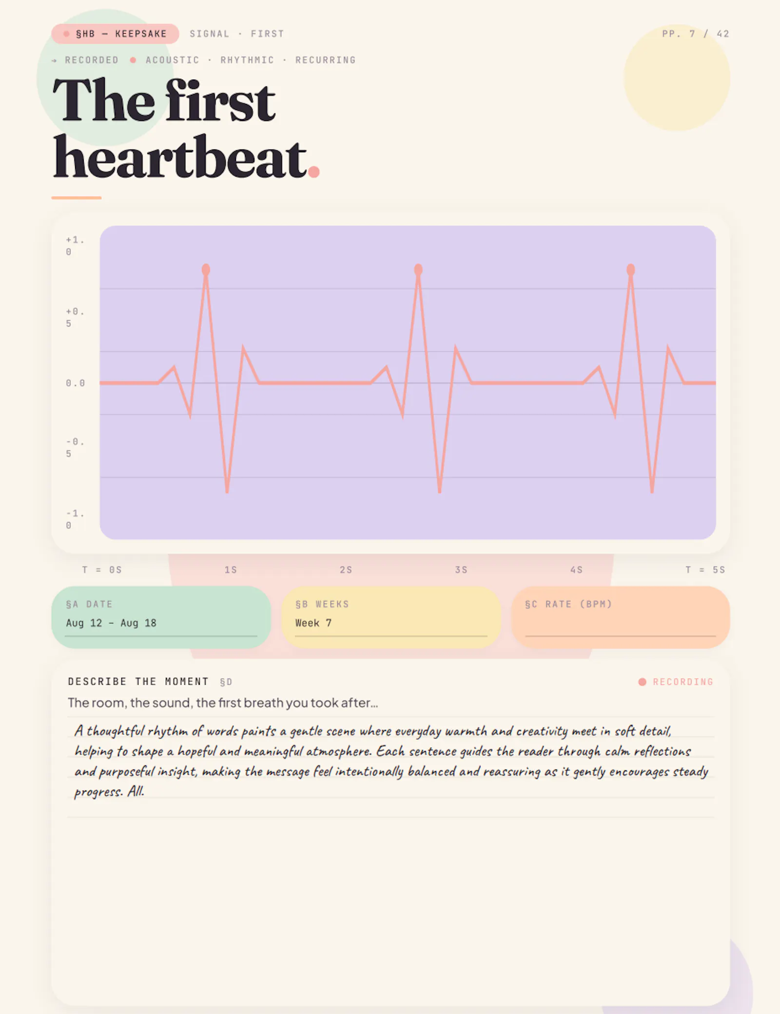Little Steps: Pregnancy Journal screenshot 7