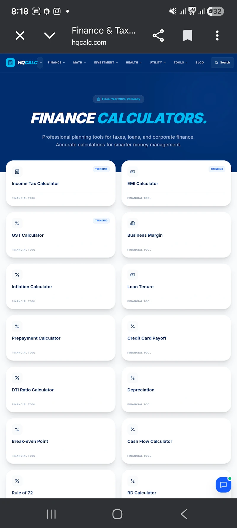 HQCalc screenshot 3