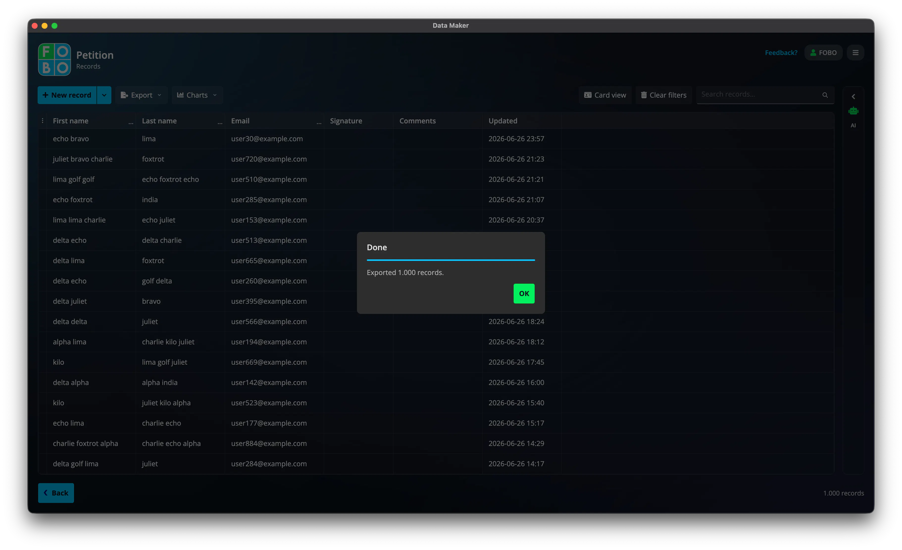 Data Maker gallery image