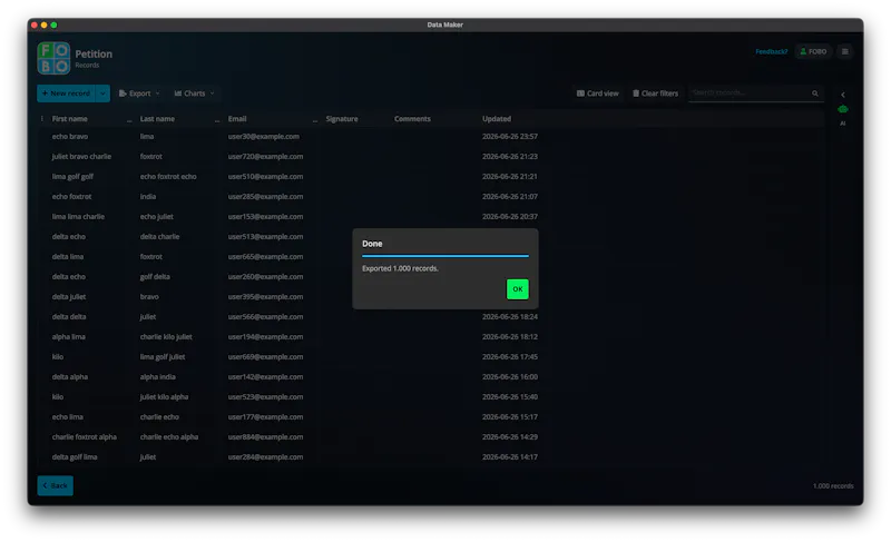 Data Maker screenshot 26