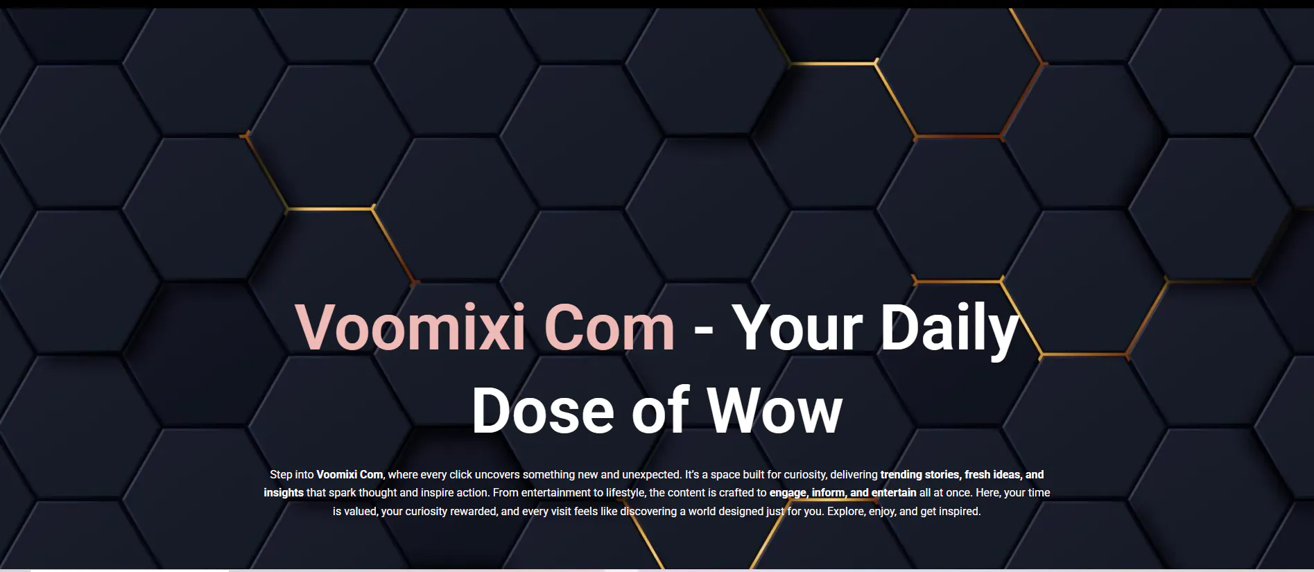 voomixi com 제품 배너