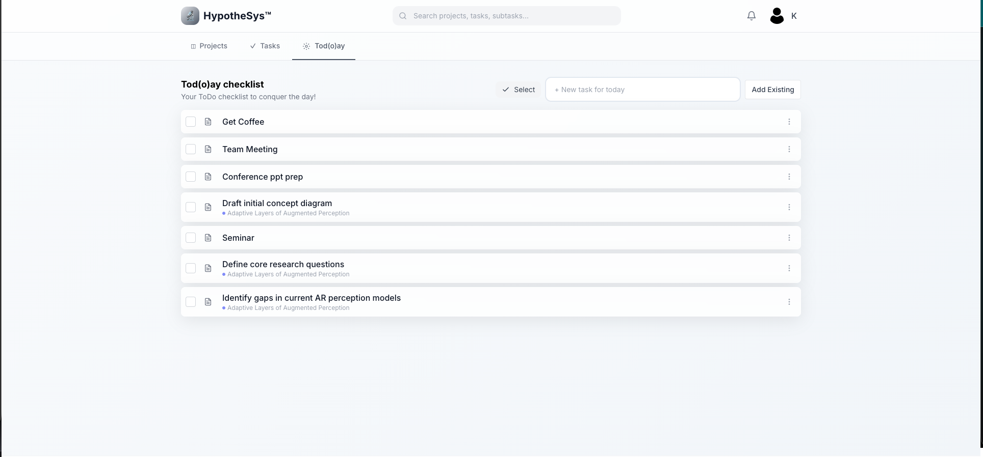 HypotheSys™: Research Project Management gallery image