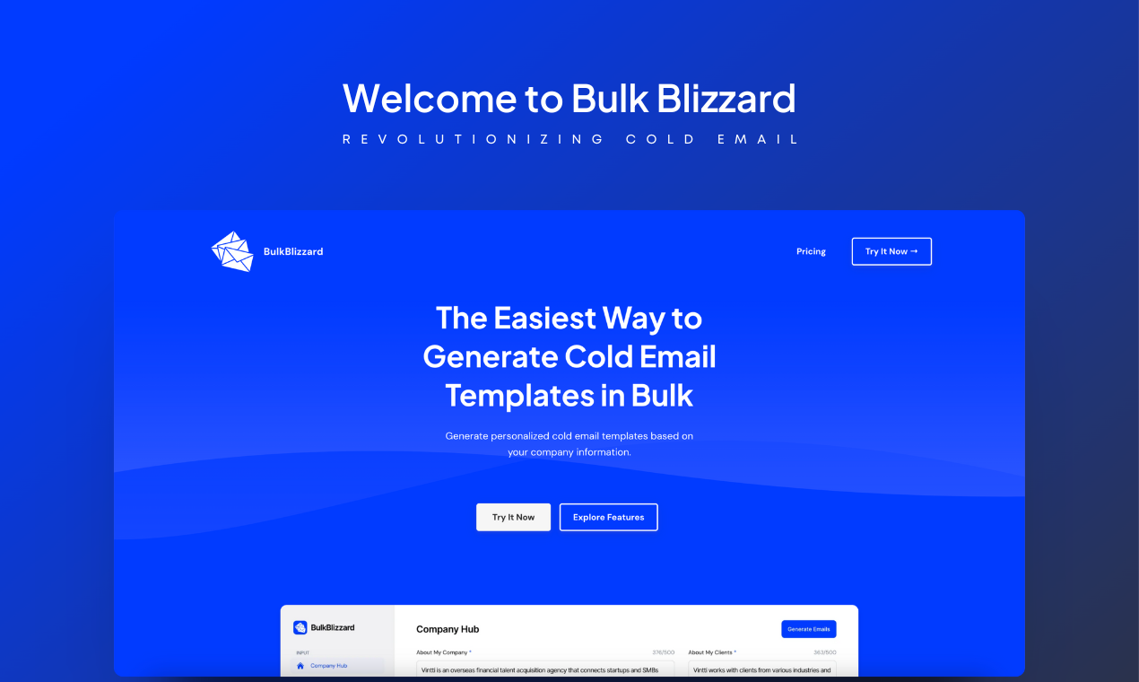 Bulk Blizzard gallery image