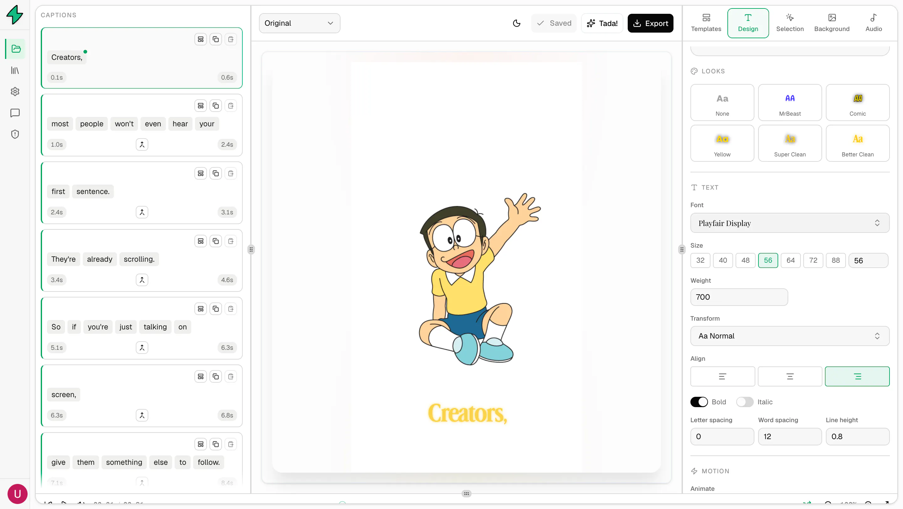 Supercaptions 截图 3