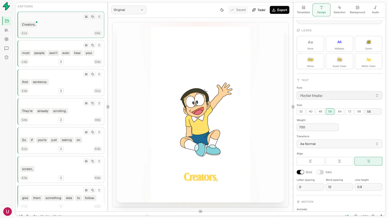 Supercaptions screenshot 3