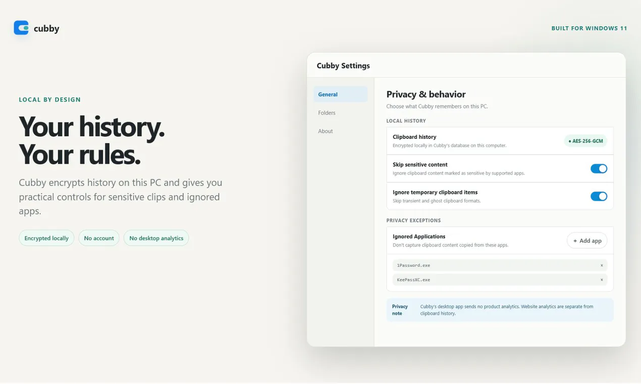 Cubby Clipboard screenshot 4