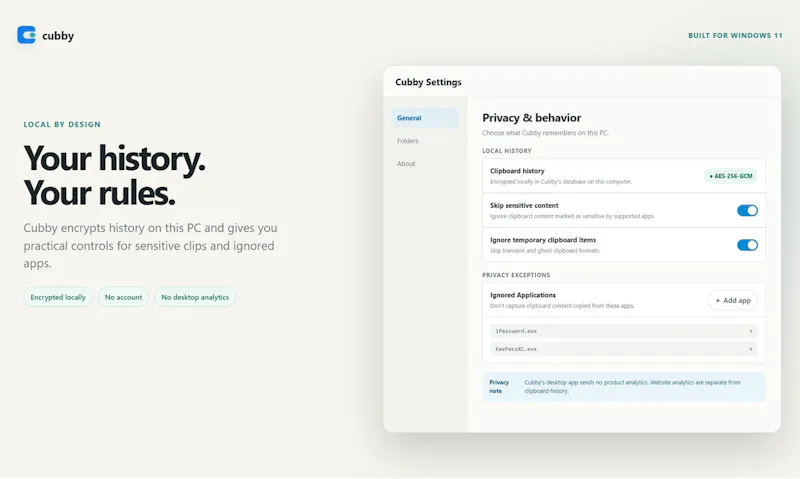 Cubby Clipboard screenshot 5