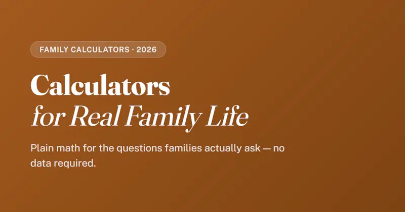 Family Calculator screenshot 2