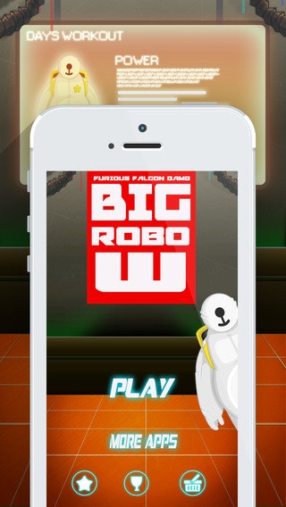 Fit The Big Robot - Rope Skipping Training And Workout Game