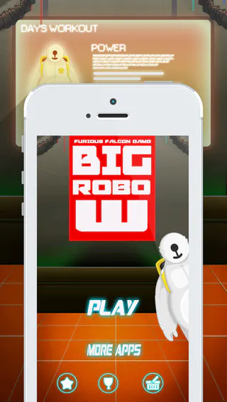 Fit The Big Robot - Rope Skipping Training And Workout Game