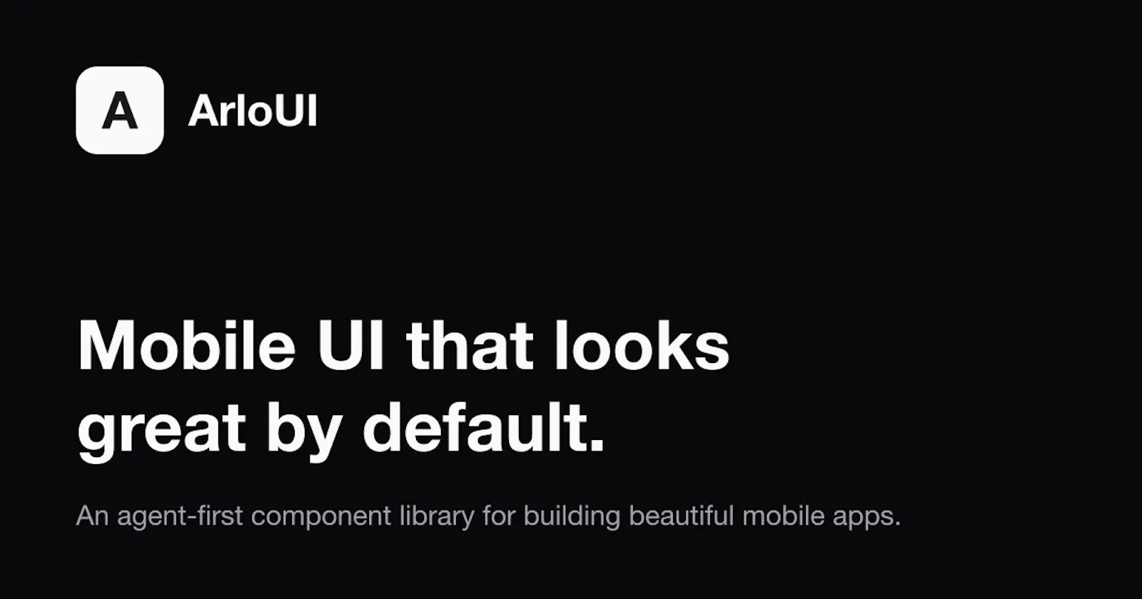 ArloUI screenshot 1