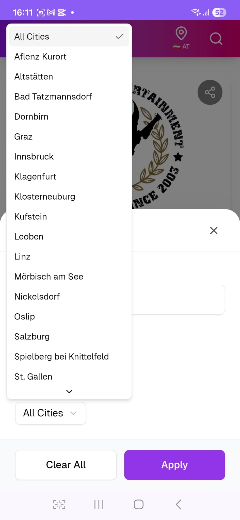EVENTO - Screenshot 3 showing product features and functionality