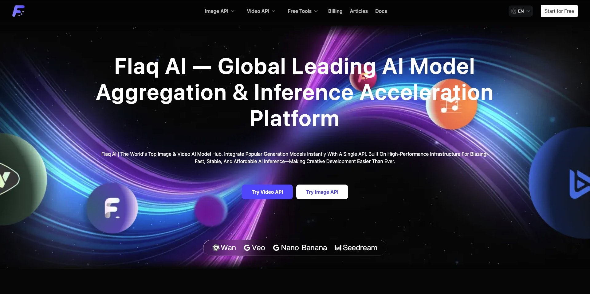 Flaq AI Veo 3.1 Image to Video API gallery image