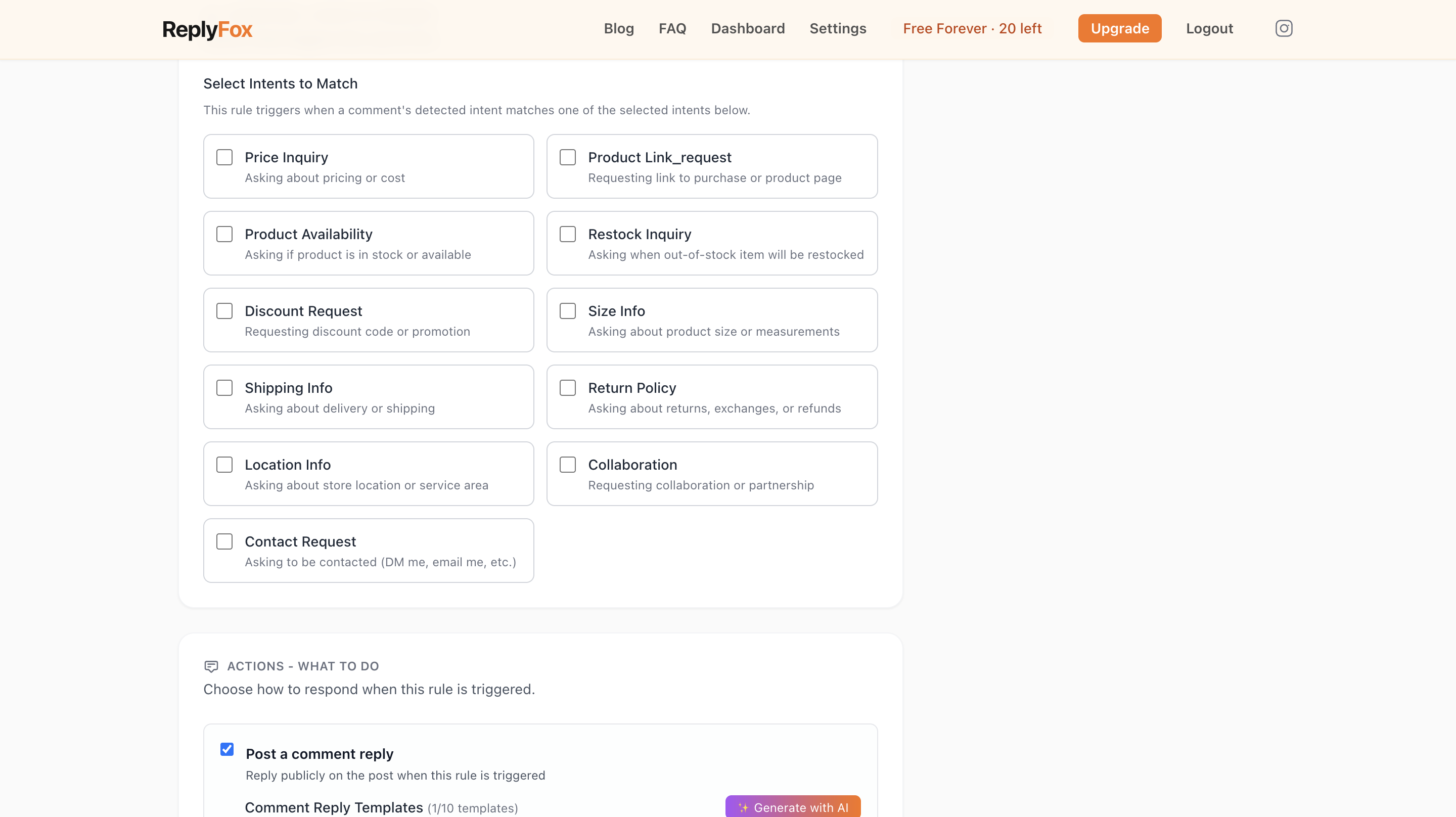 ReplyFox gallery image