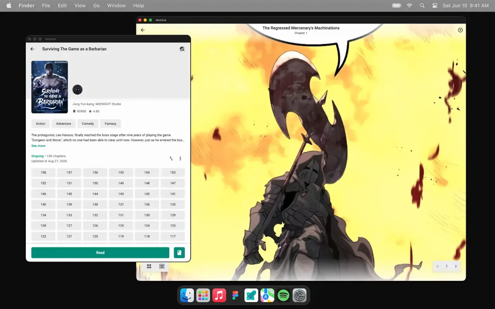 Webink screenshot 2