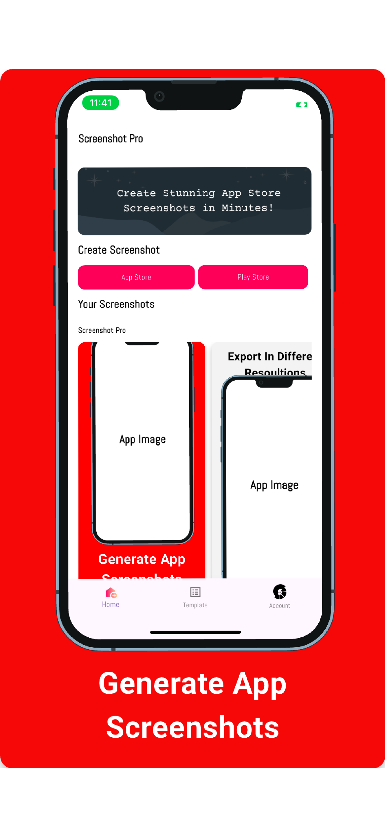 Screenshot Pro - Generate App Screenshot - High-quality app screenshots for the AppStore and PlayStore. media 3