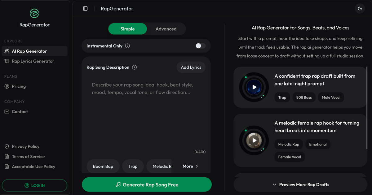 RapGenerator gallery image