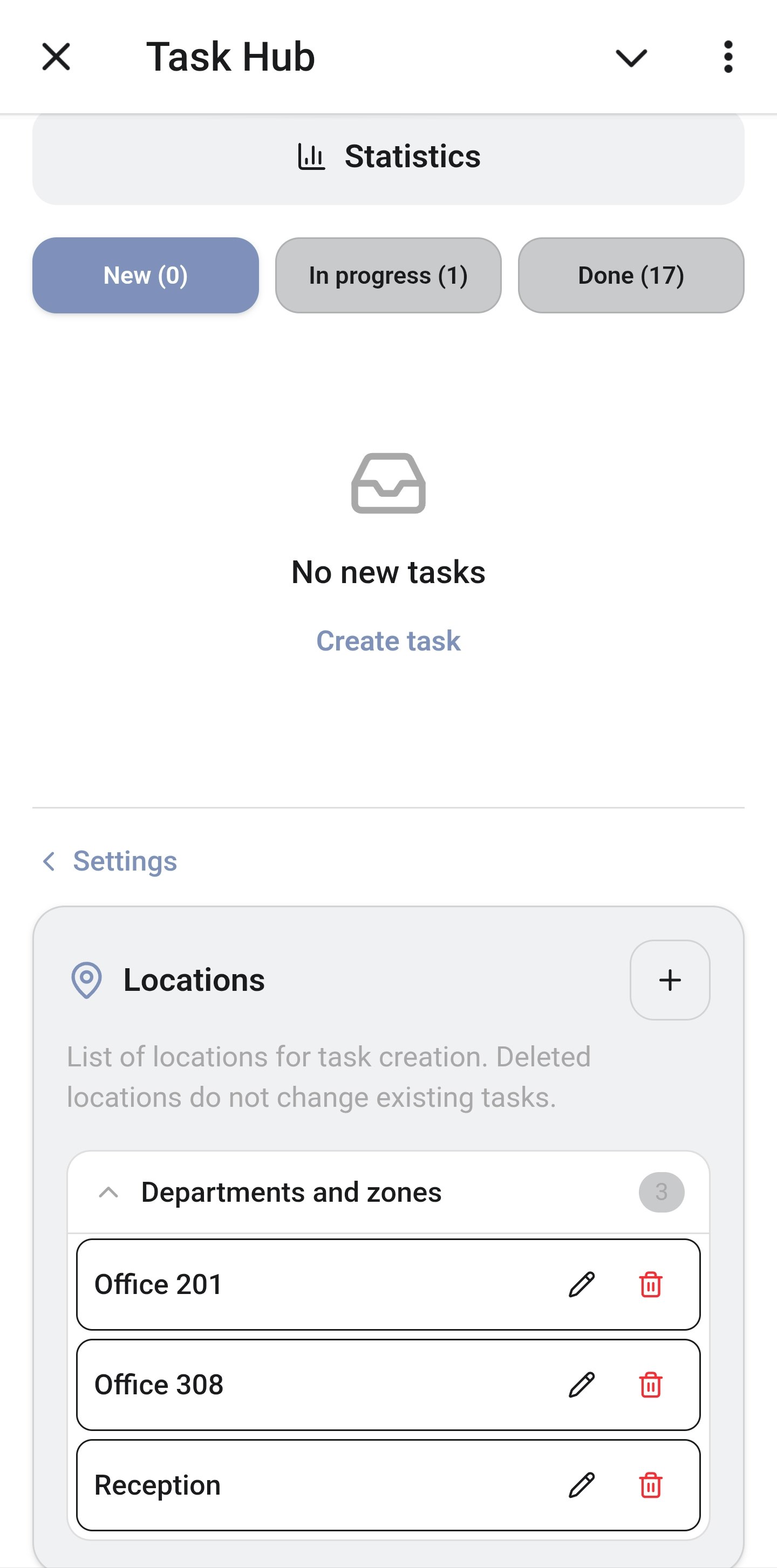 Task Hub gallery image