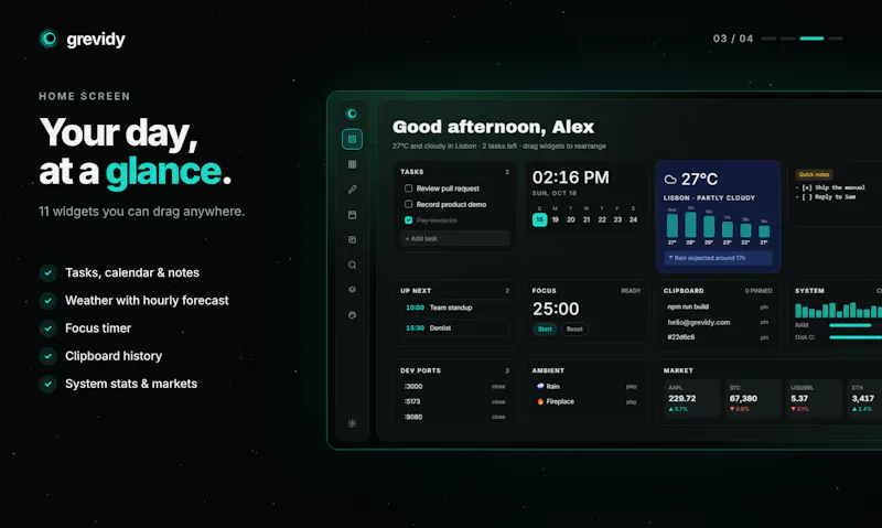Grevidy screenshot 2