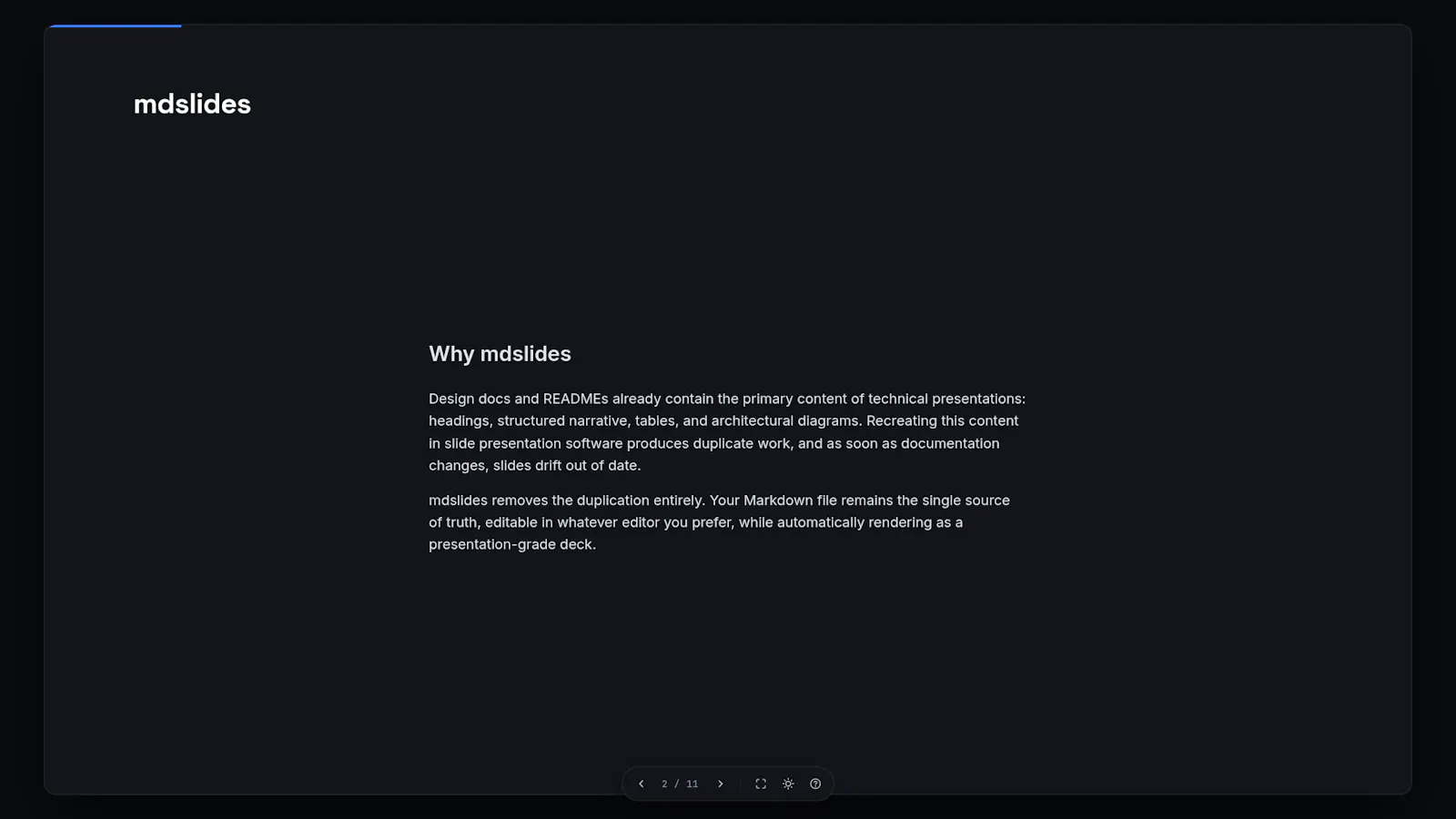 mdslides  screenshot 3