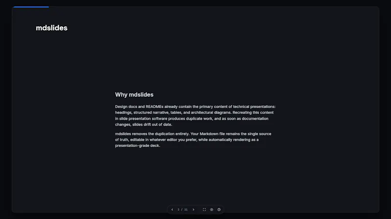 mdslides  screenshot 3