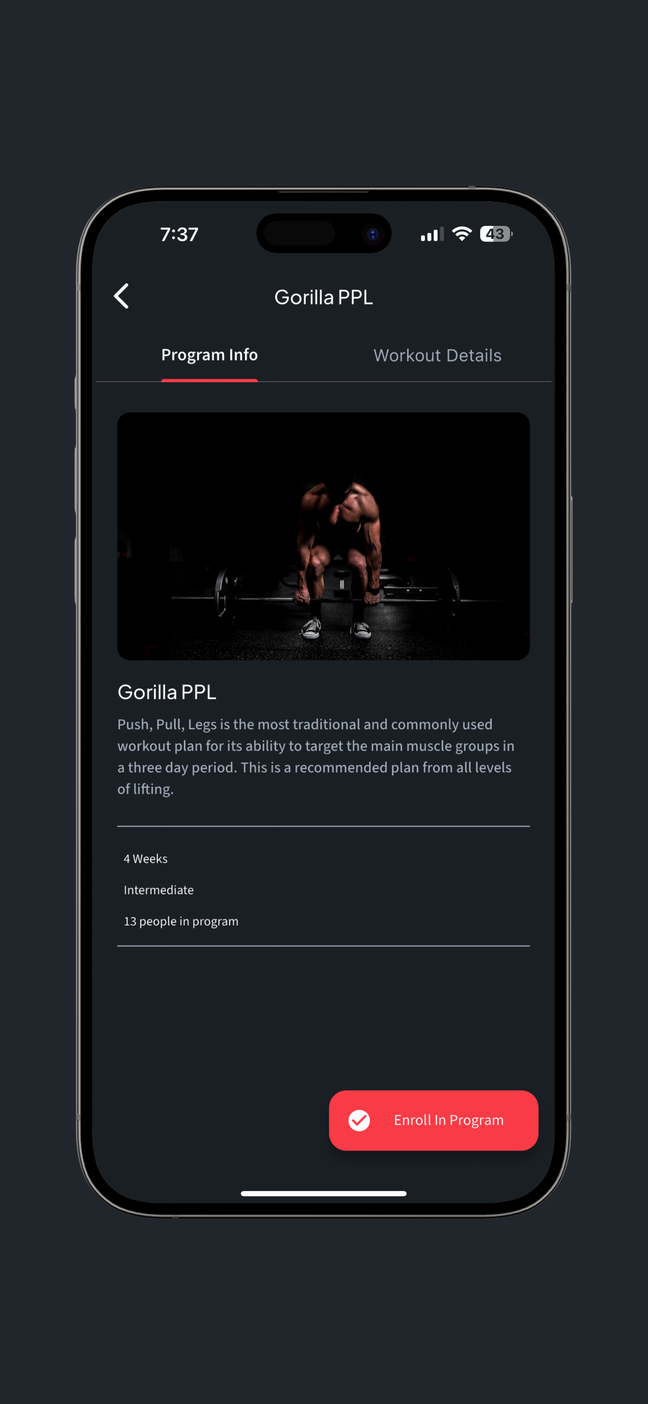 Crescimento de gorila media 7