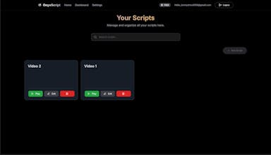 OnyxScript gallery image