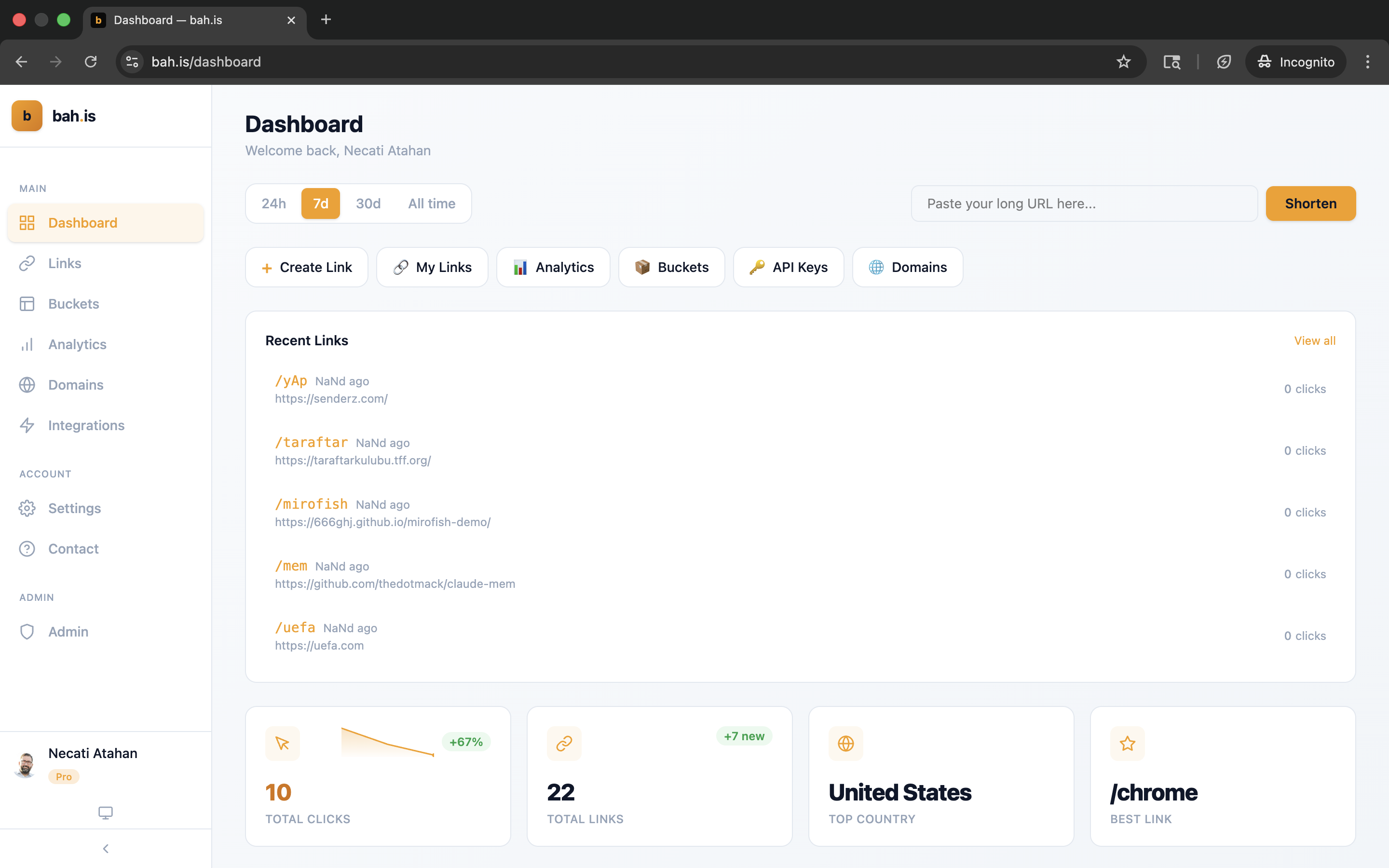 bah.is — Short Links, Big Impact gallery image