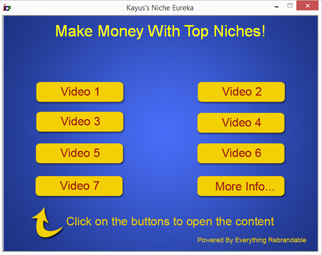 Free Kayus's Niche Eureka Software