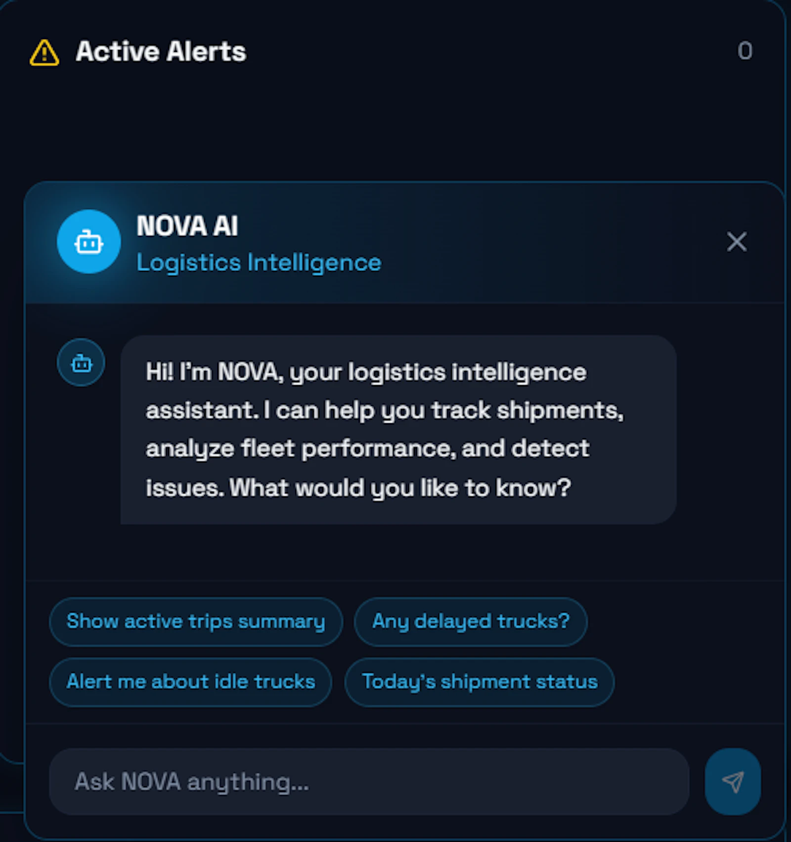 NOVA LOGISTICS AI  screenshot 3