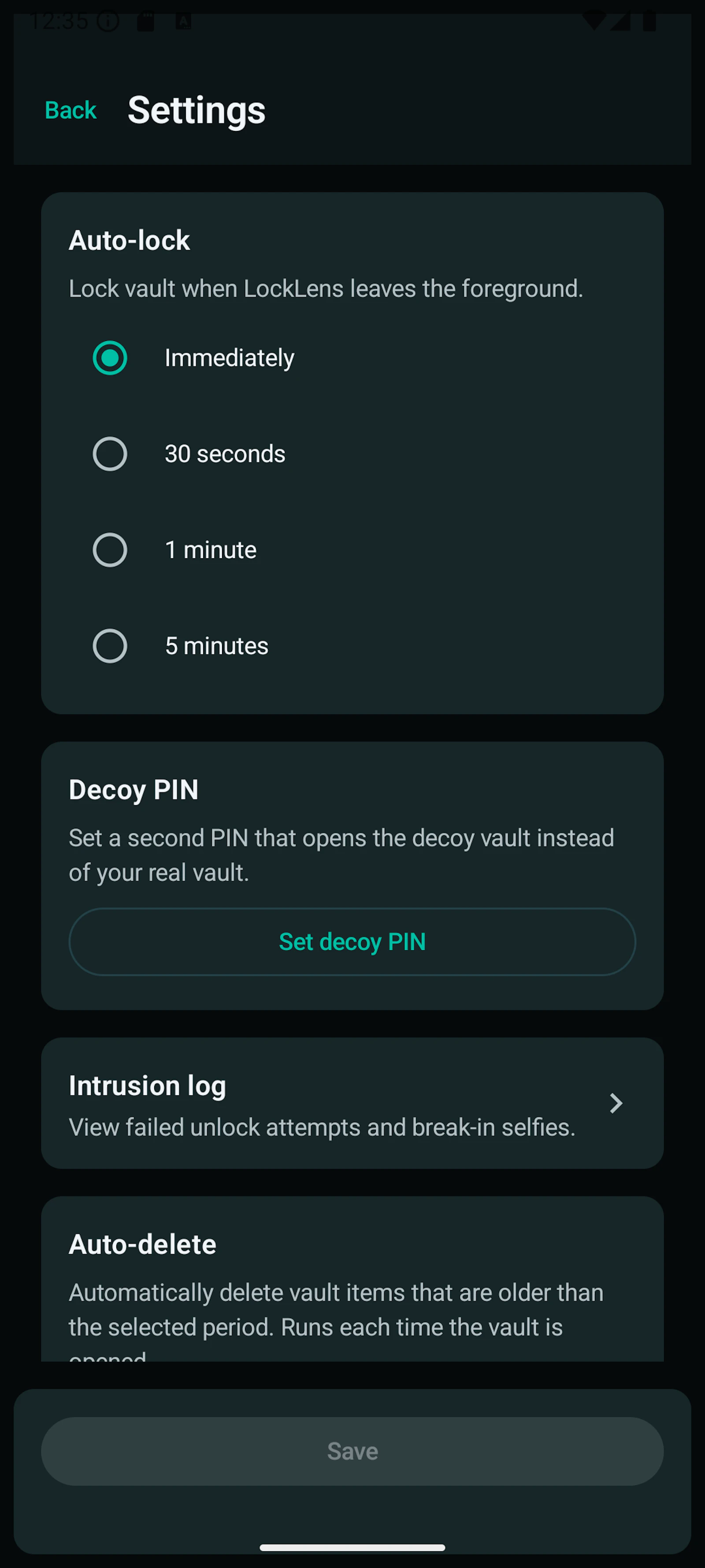 LockLens: Private Photo Vault screenshot 2