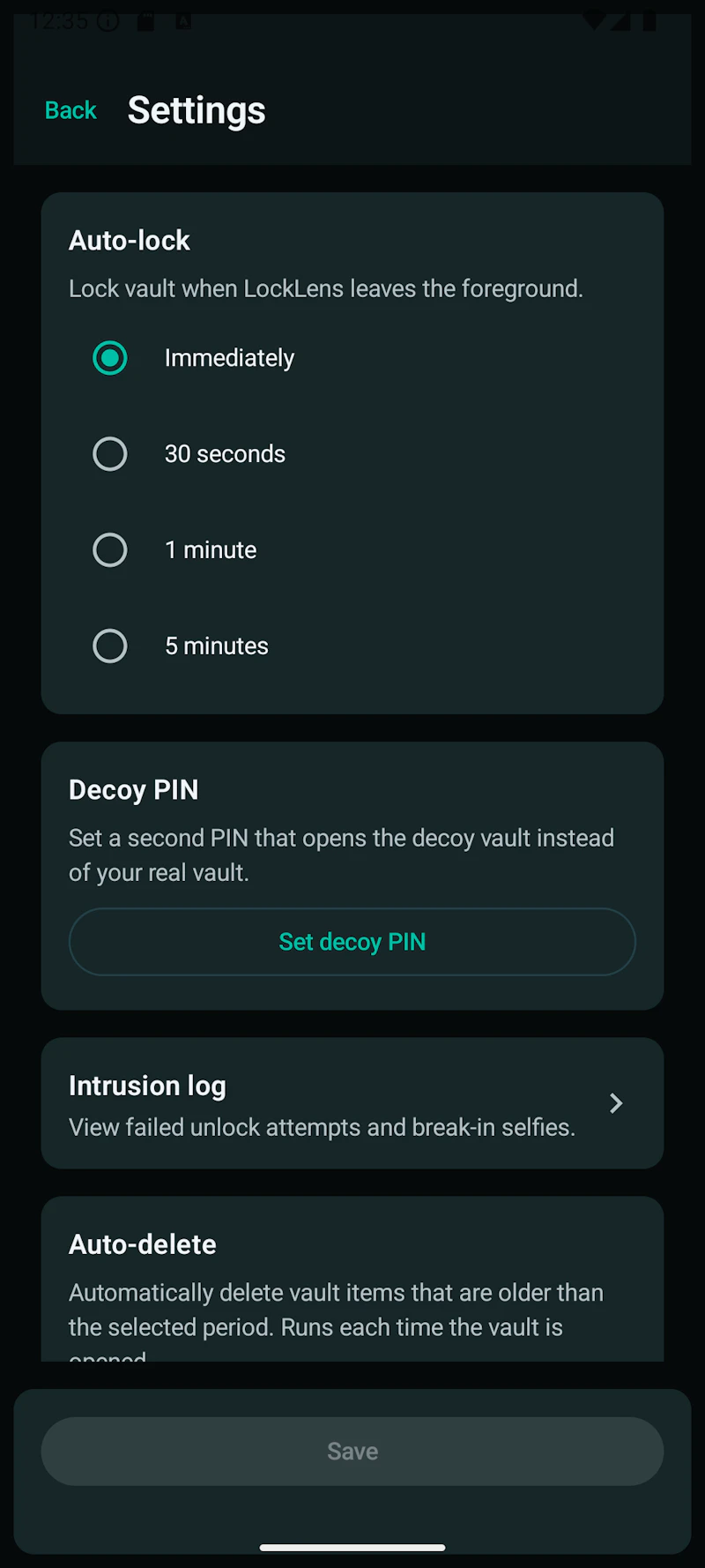 LockLens: Private Photo Vault screenshot 2