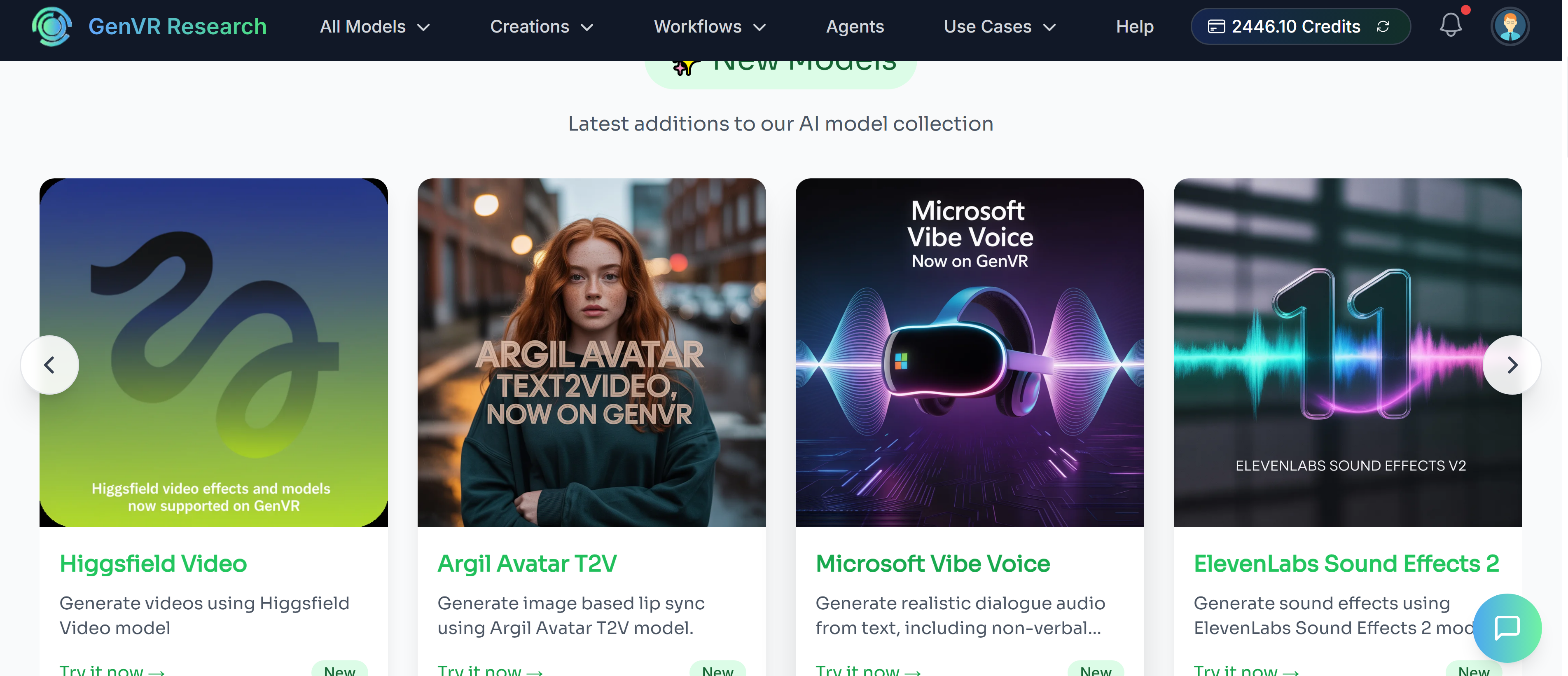 Média Genvr ai - Boîte à outils de création de contenu tout-en-un avec 300 modèles AI 3