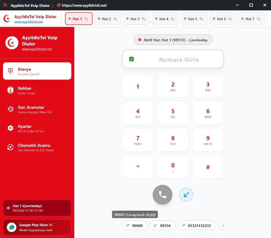 AyyildizTel Voip Dialer gallery image