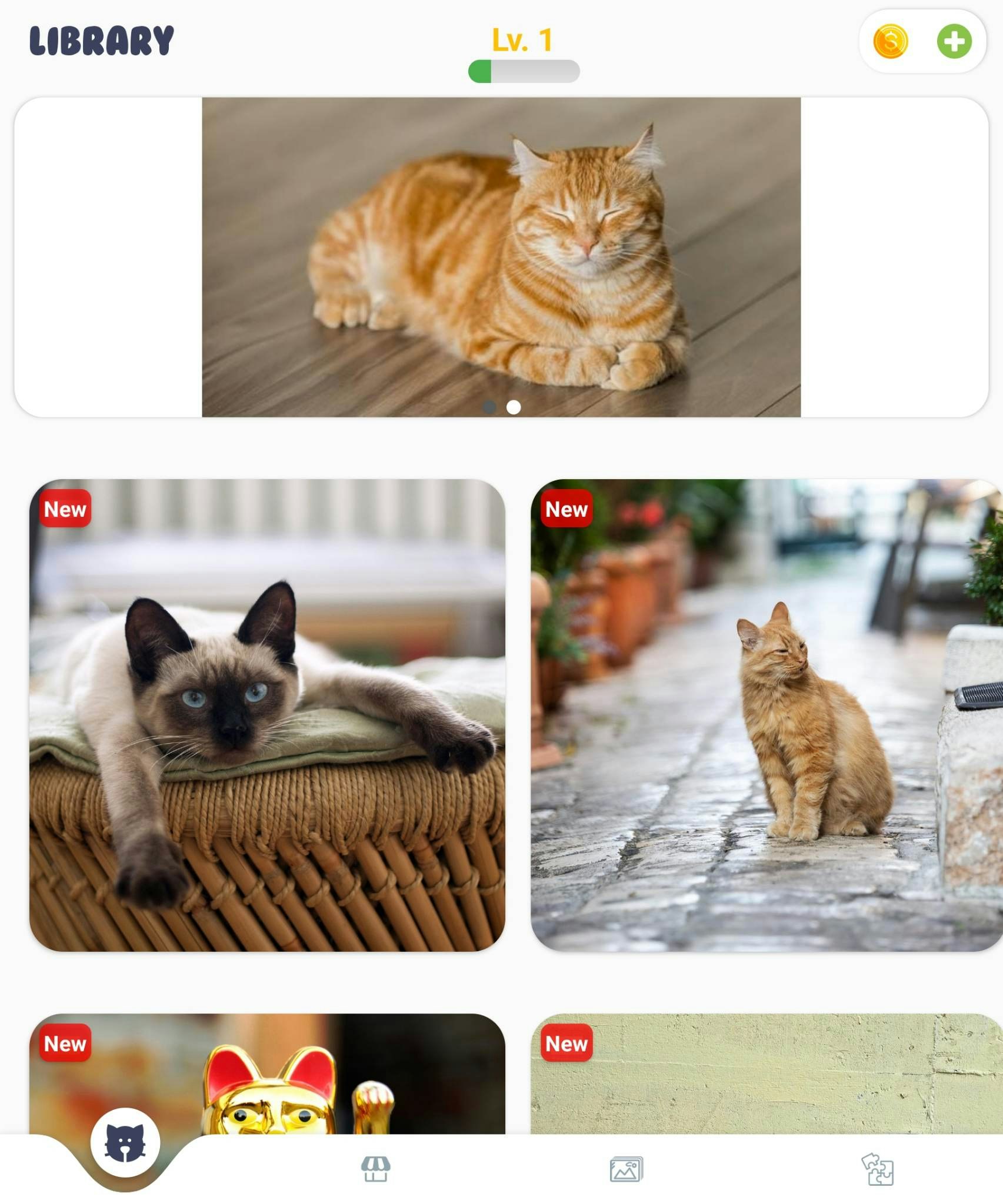 Jigsaw Galaxy: Cats Edition (Android) media 1