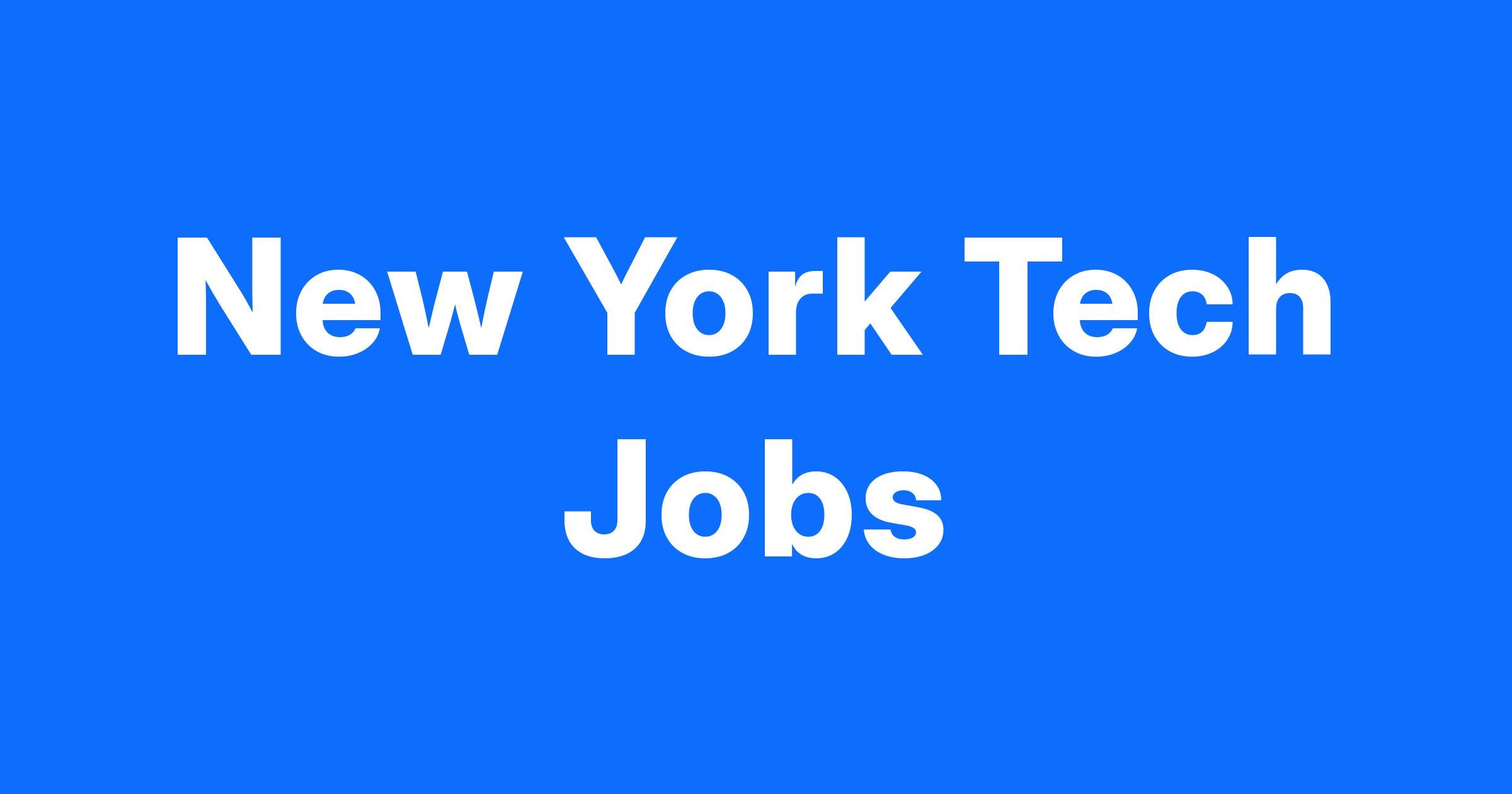 New York Tech Jobs media 1