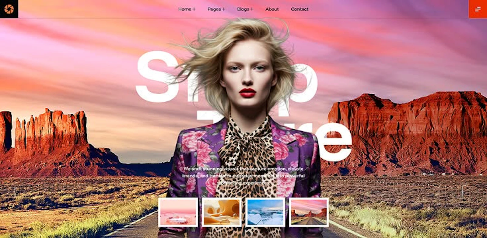 Photography WordPress Website Theme screenshot 10