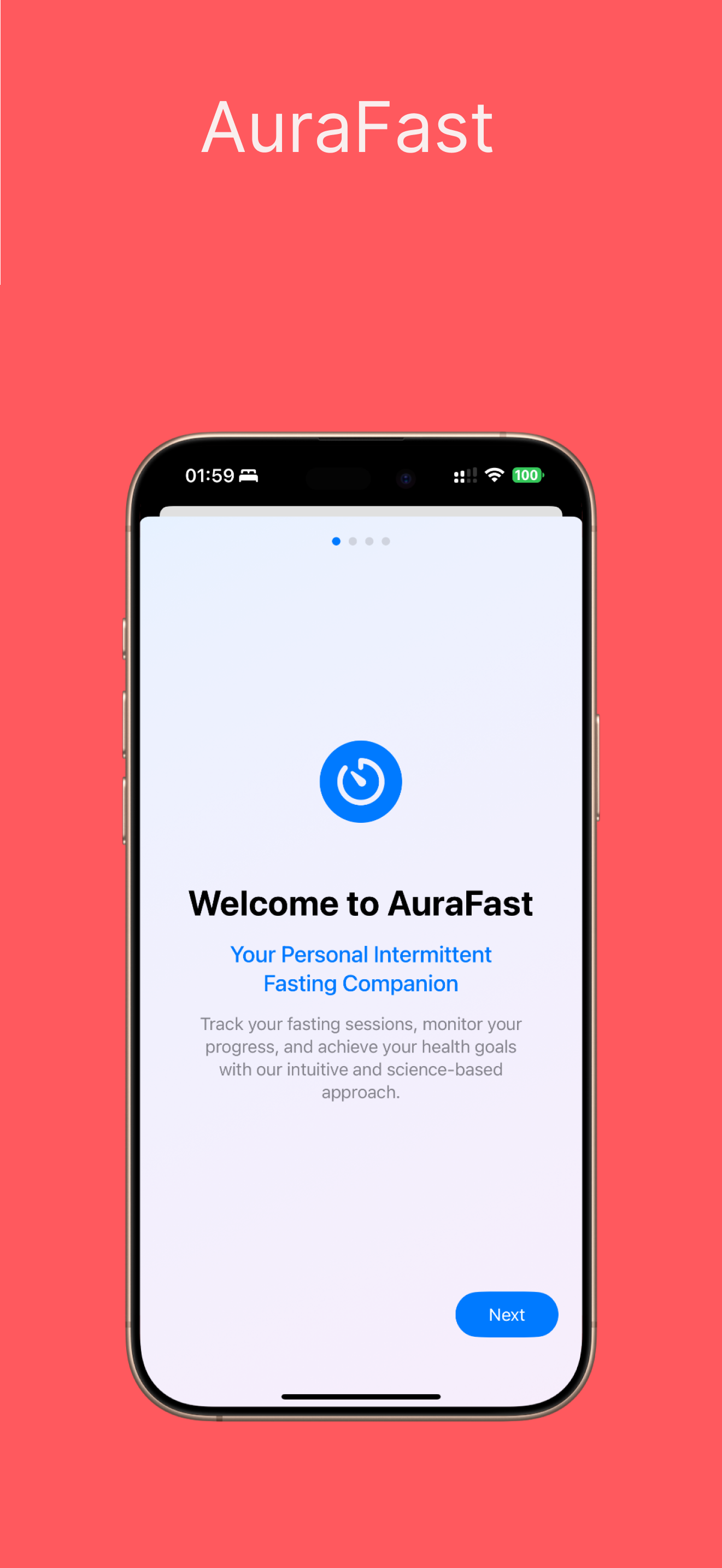 AuraFast: rastreador de jejum media 3
