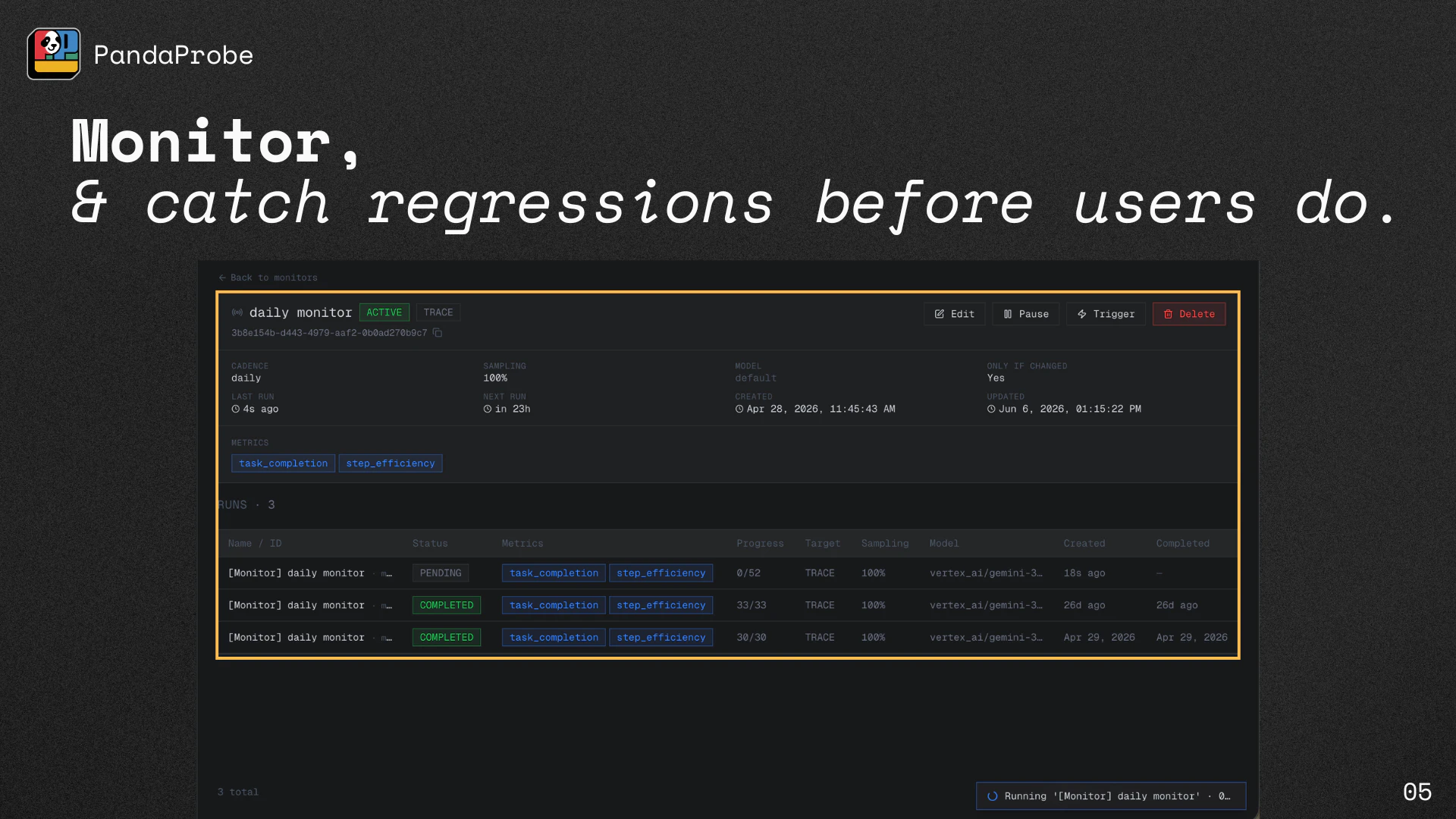 PandaProbe Cloud screenshot 5