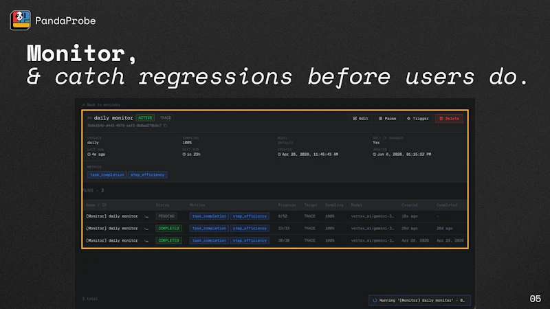 PandaProbe Cloud screenshot 6