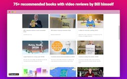 Bill's Bookshelf media 3