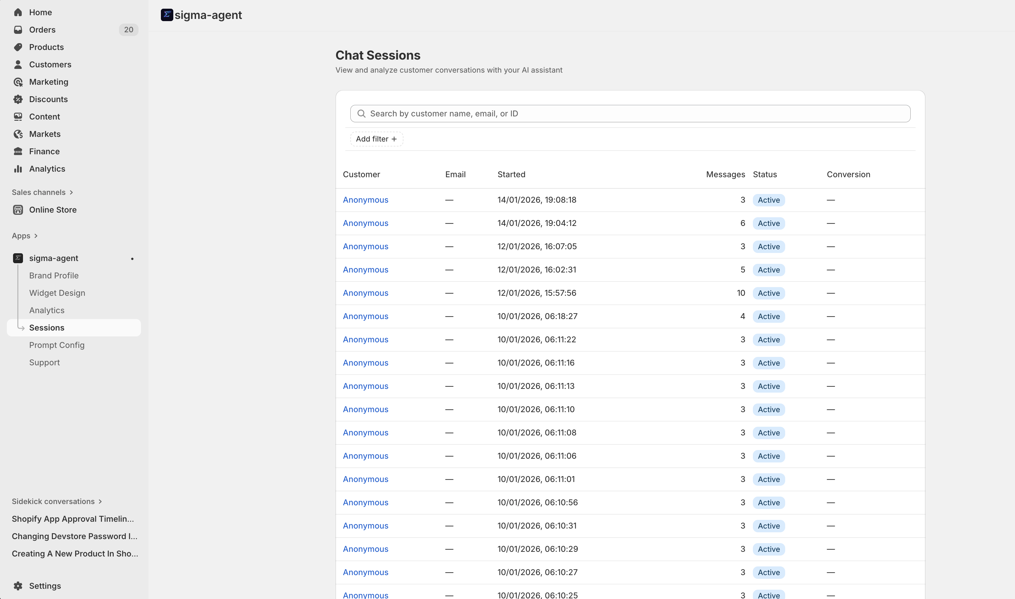 AI Storefront Agent for Shopify gallery image