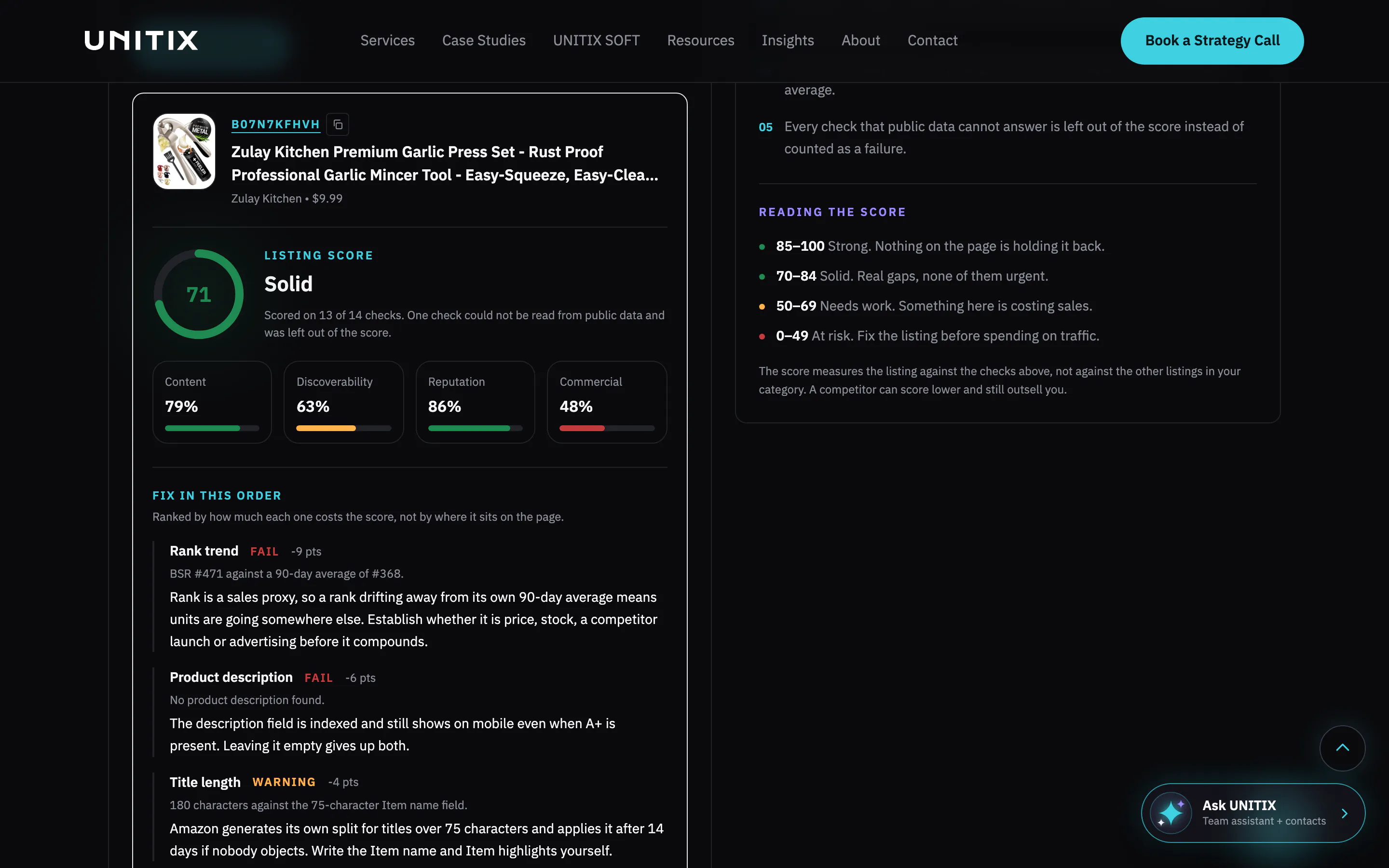 UNITIX Amazon Seller Tools gallery image