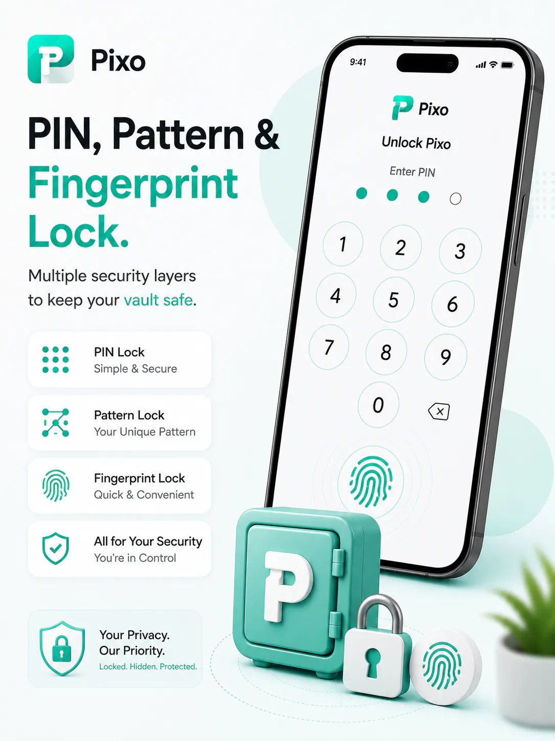 Pixo Vault — Your Private Photo Vault gallery image