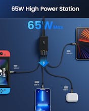 AOHI 65W Desktop Charger with 4 Ports gallery image