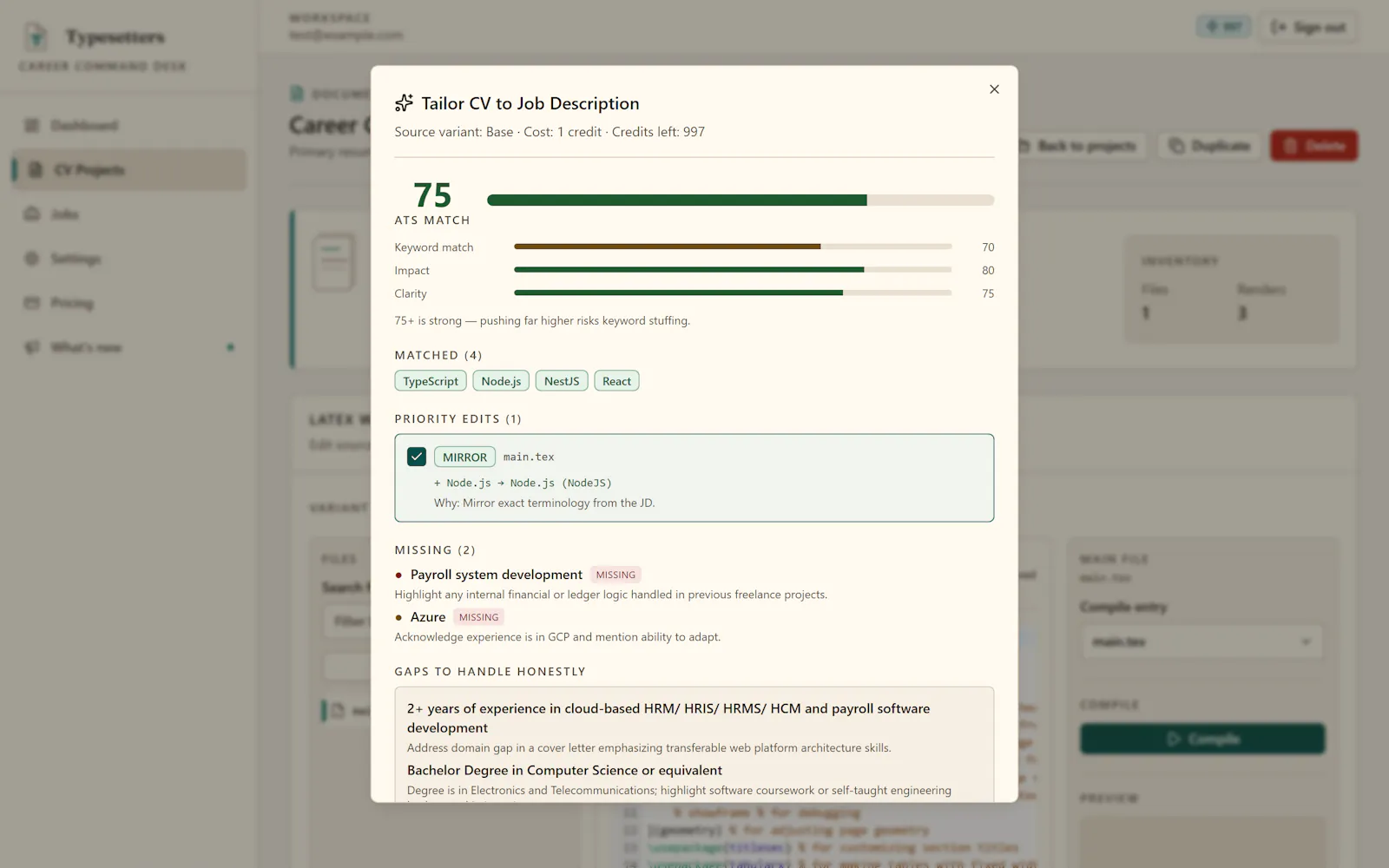 Typesetters screenshot 3